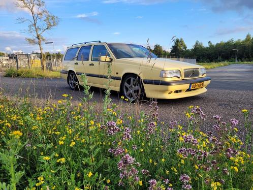 Volvo 850 T-5R Cream Yellow 1995. In goede staat., Auto's, Volvo, Particulier, ABS, Airbags, Airconditioning, Alarm, Centrale vergrendeling