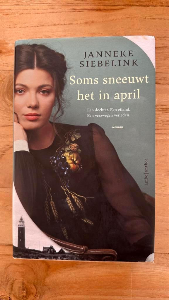 Janneke Siebelink - Soms sneeuwt het in april - Hardcover, Boeken, Literatuur, Gelezen, Ophalen of Verzenden