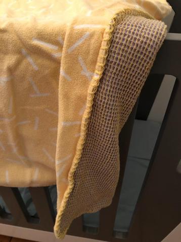 Lodger - wafel/ fleece ledikant deken beschikbaar voor biedingen
