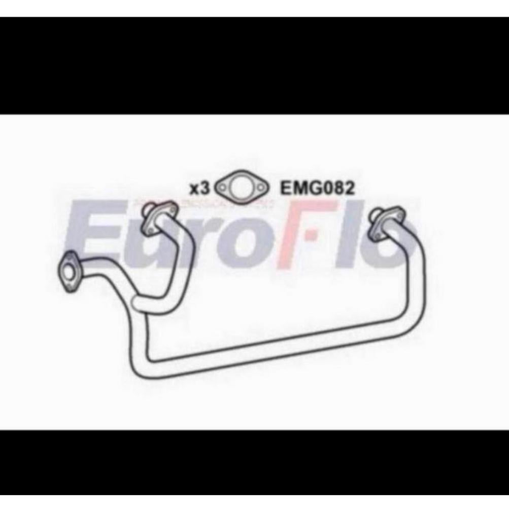 VW Volkswagen Transporter Mk3 1.9 Front 1982-92 DG Uitlaat, Auto-onderdelen, Uitlaatsystemen, Nieuw, Ophalen of Verzenden, H, H