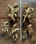 13 Gouden engeltjes samen € 7,50, Ophalen of Verzenden, Gebruikt