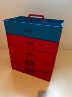Oude Lego Organiseer Bakken - 5 Stuks, Kinderen en Baby's, Speelgoed | Duplo en Lego, Ophalen of Verzenden, Gebruikt, Losse stenen