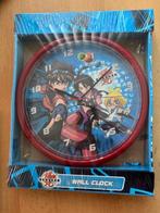 Bakugan Wall Clock, Ophalen of Verzenden, Nieuw, Analoog, Wandklok
