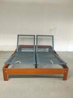 Auping Auronde bed 160 x 200 in nette staat, 160 cm, Ophalen of Verzenden, Auping Auronde bed verstelbaar, Bruin