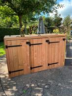 Gloednieuwe douglas containerberging, Tuin en Terras, Bergingen en Tuinkasten, Ophalen, Nieuw, Hout, Containerberging