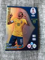 Panini WK 2018 Neymar Jr. TOP MASTER, Ophalen of Verzenden, Zo goed als nieuw, Sticker