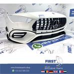 W118 CLA45 CLA45S AMG AERO VOORBUMPER WIT + GT GRIL ORIGINEE, Gebruikt, Voor, Mercedes-Benz, Ophalen of Verzenden