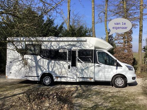 Benimar Tessoro 497 Queensbed + Hefbed + zonnepaneel 140W, Caravans en Kamperen, Campers, Particulier, Half-integraal, tot en met 4