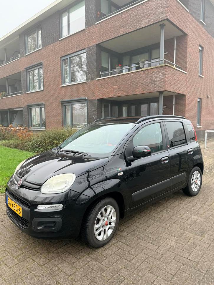 Fiat Panda Twinair 85 2012 Zwart, Auto's, Fiat, Particulier, Panda, Benzine, A, Hatchback, Handgeschakeld, Origineel Nederlands