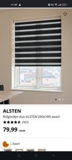 Rolgordijn JYSK 200 x 180 zwart, Ophalen, Gebruikt, Zwart, 150 tot 200 cm