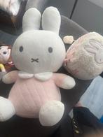 Roze nijntje (45cm) en rammelaarblok, Ophalen of Verzenden, Zo goed als nieuw