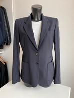 Klassieke PAUW blazer in donkerblauw met suède ellebogen, Kleding | Dames, Maat 38/40 (M), Pauw, Zo goed als nieuw, Europaplein