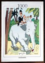 Kuifje zeldzame legpuzzel - Sigaren van de Pharao 1993, Ophalen of Verzenden, Kuifje, Zo goed als nieuw, Overige typen