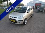 Hyundai i10 1.1 Pure - Airco | Nette Auto (bj 2008), Voorwielaandrijving, Stof, Gebruikt, Zwart