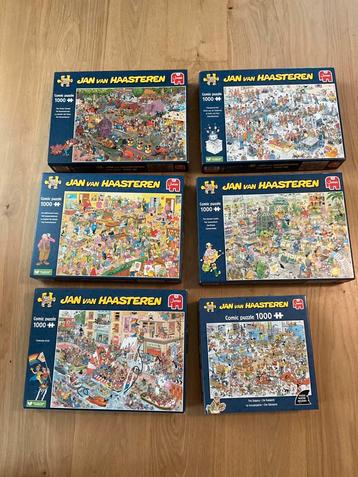 Jan van Haasteren legpuzzels beschikbaar voor biedingen