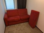 Slaapbank rood, 2 pers 160cm, Ophalen, Gebruikt, Tweepersoons, 200 cm