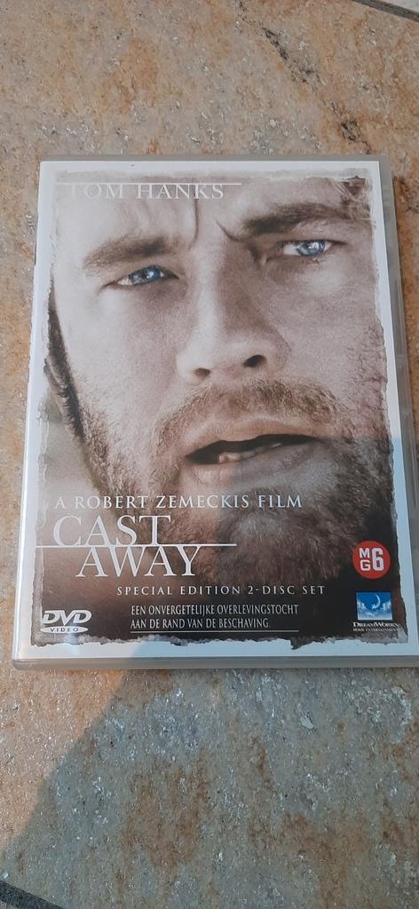 Cast Away. Tom Hanks. Special 2 disc set, Cd's en Dvd's, Dvd's | Drama, Zo goed als nieuw, Drama, Boxset, Vanaf 6 jaar, Ophalen of Verzenden