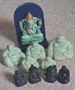 Boeddhisme. Boeddha beeldjes en Ganesha. Samen 1 koop., Verzenden
