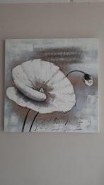 Leuk schilderij op canvas.   80x80 cm, Huis en Inrichting, Woonaccessoires | Schilderijen, Tekeningen en Foto's, Ophalen, Zo goed als nieuw