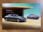 Dikke brochure Mercedes-Benz E-klasse coupe cabrio C207 2012, Nieuw, Mercedes-Benz, Mercedes, Ophalen of Verzenden