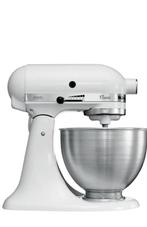 Artisan Kitchen aid mixer compl met menghaken en deegkom WIT, Ophalen, Zo goed als nieuw
