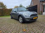 Mini 1.4 16V ONE 55KW 2009 Grijs, Auto's, Voorwielaandrijving, Stof, 74 pk, Zwart