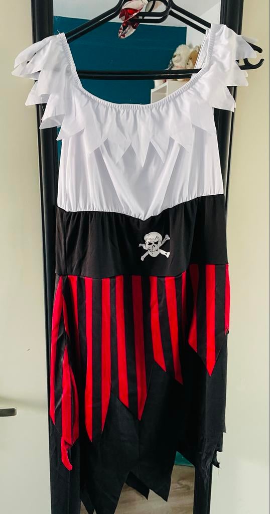 Piratenpak - Maat M, Kleding | Dames, Maat 38/40 (M), Carnaval, Nieuw, Ophalen of Verzenden