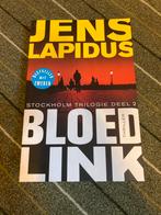 Thriller - Bloedlink - Jens Lapidus, Ophalen of Verzenden, Zo goed als nieuw, Nederland
