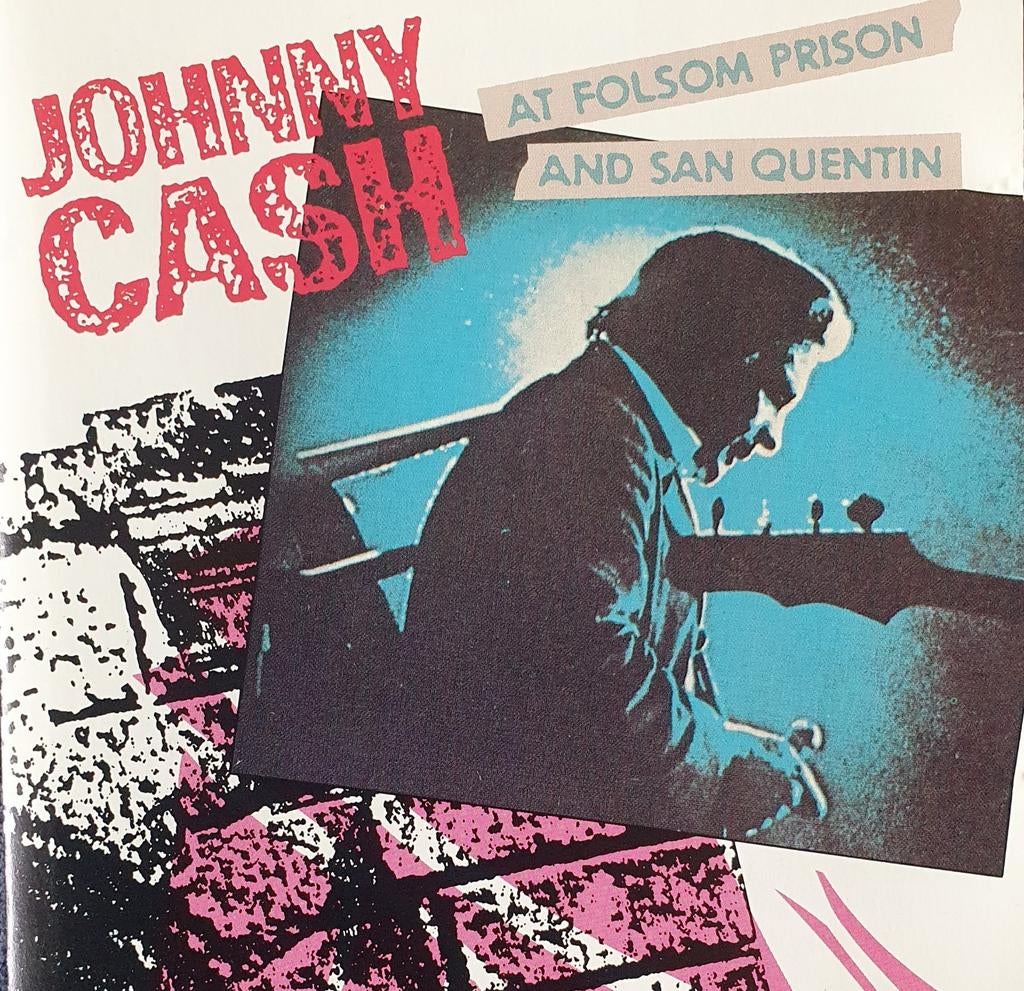 Johnny Cash    At Folsom Prison and San Quentin, Ophalen of Verzenden, Zo goed als nieuw