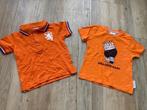 2x Oranje polo + oranje shirt maat 74 80 Koningsdag Jip, Shirtje of Longsleeve, Ophalen of Verzenden, Jongetje of Meisje