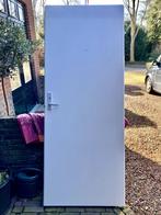 Opdek binnendeur Geheel gaaf Kleur wit, Doe-het-zelf en Verbouw, Kozijnen en Schuifpuien, 75 tot 150 cm, Verzenden, Overige typen