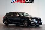 BMW 1-serie M140i 550pk,Sper diff, Pure 800 turbo (bj 2017), Metallic lak, Euro 6, Zwart, 2998 cc