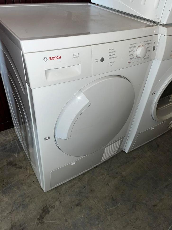 Bosch maxx 7 Sensitive, Witgoed en Apparatuur, Wasdrogers, Refurbished, Condens, Voorlader, 6 tot 8 kg, 85 tot 90 cm, Anti-kreukfase
