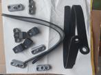 Onderdelen Twiny load. Riempjes en bevestiging, Ophalen