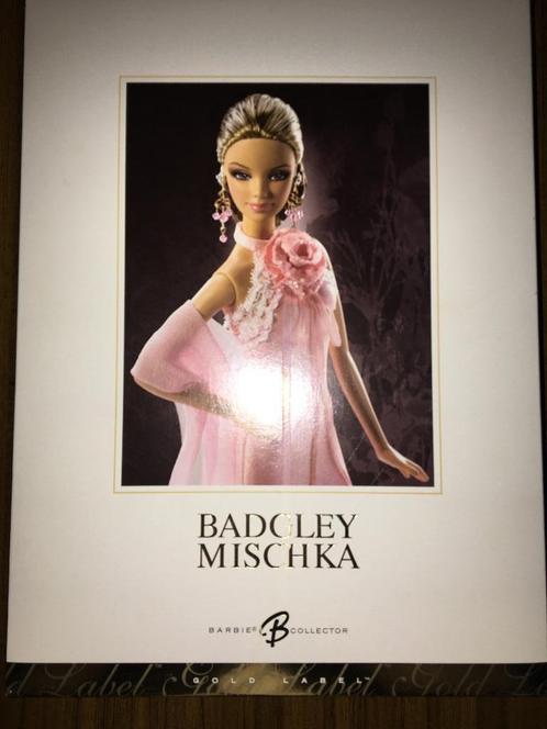 Badgley Mischka Barbie Gold Label NRFB, Verzamelen, Poppen, Nieuw, Fashion Doll, Ophalen of Verzenden