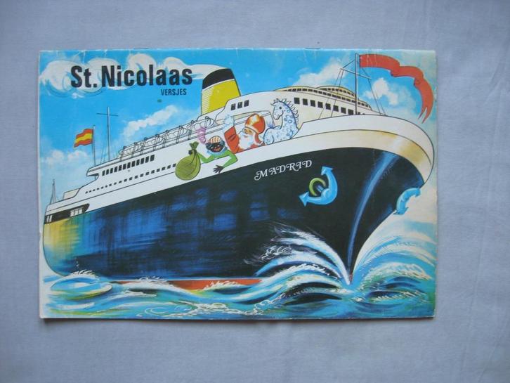 St. Nicolaas - oblong formaat slappe kaft boek (nummer 705), Diversen, Sinterklaas, Ophalen of Verzenden