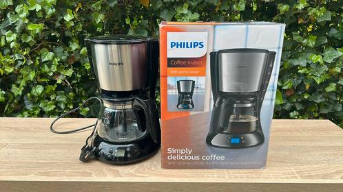 Philips koffiezetapparaat met timer, Witgoed en Apparatuur, Koffiezetapparaten, Zo goed als nieuw, Gemalen koffie, Overige modellen