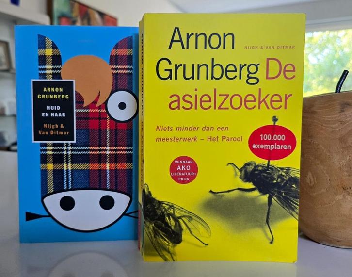 2x ARNON GRUNBERG (samen 4 euro), Boeken, Literatuur, Zo goed als nieuw, Nederland, Ophalen of Verzenden