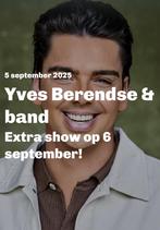 4 kaarten Yves Berendse, Tickets en Kaartjes, Drie personen of meer, September