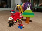 Duplo brandweer set (set 10901), Ophalen of Verzenden, Zo goed als nieuw, Complete set, Duplo