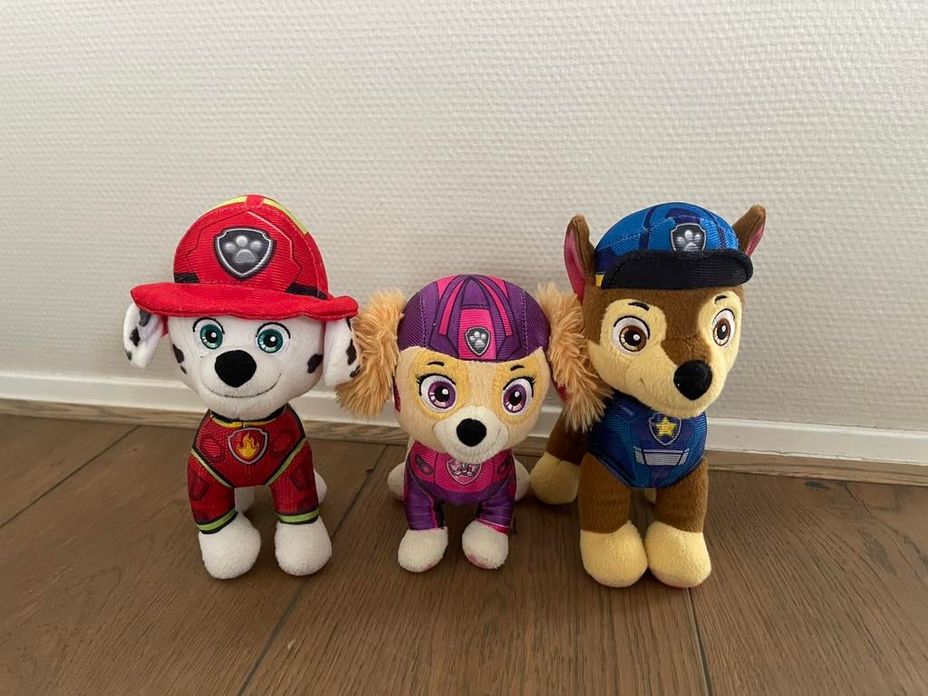 Paw patrol knuffels, Ophalen of Verzenden, Zo goed als nieuw, Hond