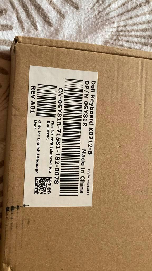 Toetsenbord dell nieuw, Computers en Software, Toetsenborden, Nieuw, Overige indelingen, Ophalen of Verzenden