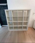 16 vaks ikea expexit kallax open kast vakkenkast 4x4 wit, Ophalen, 50 tot 100 cm, Zo goed als nieuw, Minder dan 100 cm