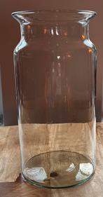 Glazen vaas 30 cm hoog., Minder dan 50 cm, Glas, Zo goed als nieuw, Ophalen