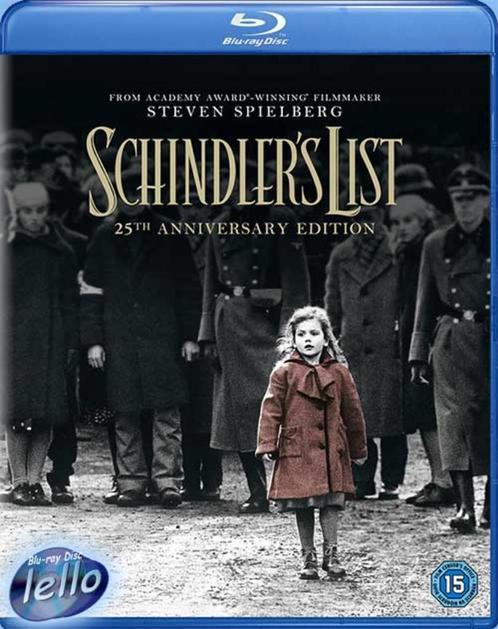 Blu-ray: Schindler's List, 25th AE (1993 Liam Neeson) UK NLO, Cd's en Dvd's, Blu-ray, Nieuw in verpakking, Drama, Ophalen of Verzenden