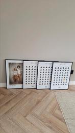 Zwarte wissellijst 40 x 60, Ophalen, Minder dan 50 cm, Zo goed als nieuw, Minder dan 50 cm