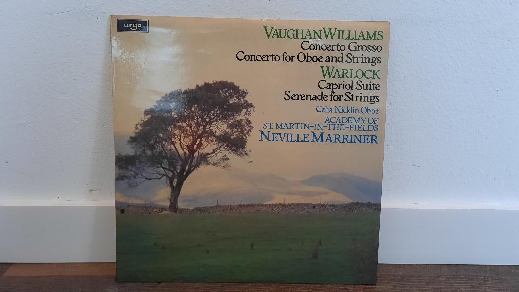 Vaughan Williams / Warlock - Concerto Grosso LP, Gebruikt, Ophalen of Verzenden, Romantiek, 12 inch