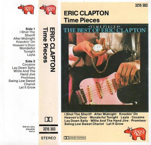 Eric Clapton – Time Pieces - The Best Of Eric Clapton, Cd's en Dvd's, Cassettebandjes, Nieuw in verpakking, Origineel, Pop, 1 bandje