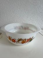 Vintage Soepkom met Groente Decor, Ophalen of Verzenden, Zo goed als nieuw
