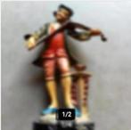 Beeldje vintage polo stone H 22cm Br10 cm, Ophalen of Verzenden, Zo goed als nieuw, Mens